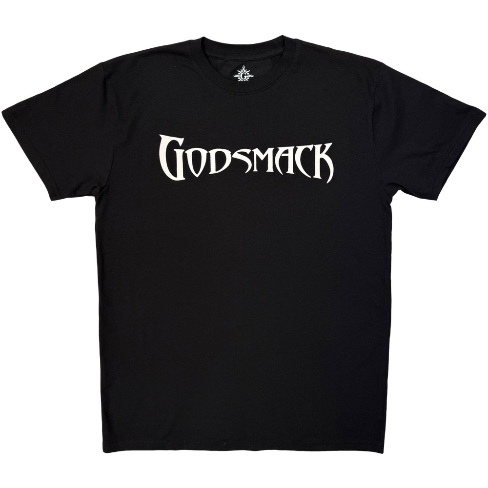 Godsmack - Logo Mono Herren TShirt - Schwarz/Weiß